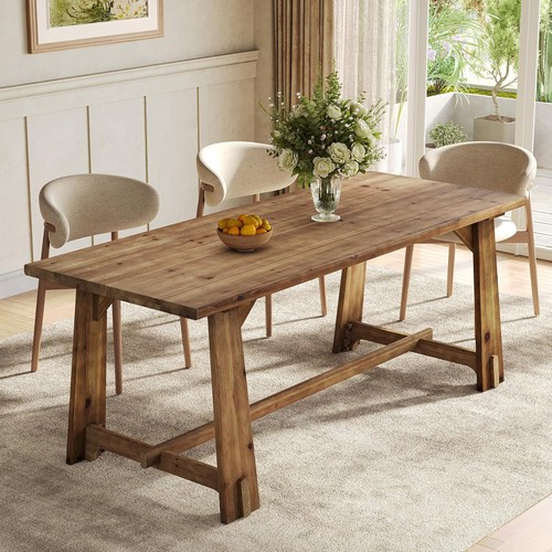 120cm solid wood - 120cm, table