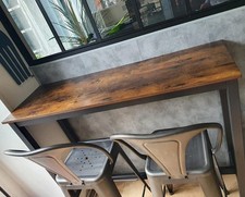 Tall Industrial Bar Table