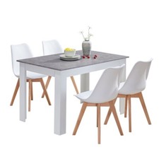 Grey Dining Table Rectangular