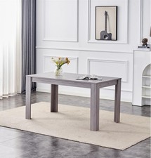 Dining Table Grey Wood Kitchen