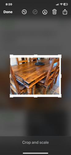 Kitchen table and chairs - kitchen, 6