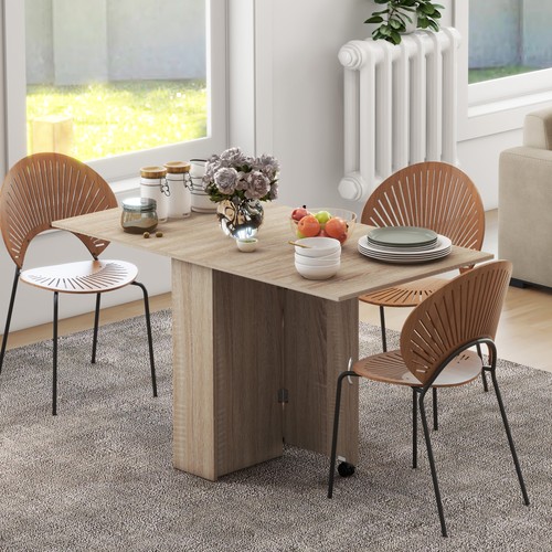 Foldable dining table for 6 - foldable,