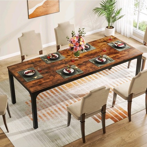 Rectangular dining table for - rectangular,