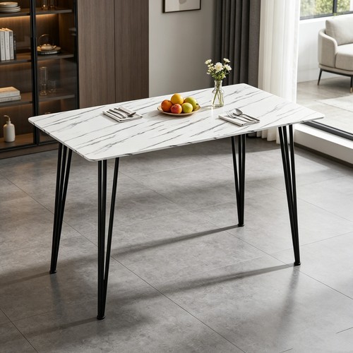 Modern dining table - modern, marble