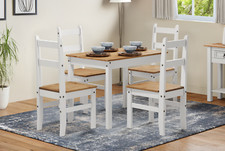 Corona Dining Table & 4 Chairs