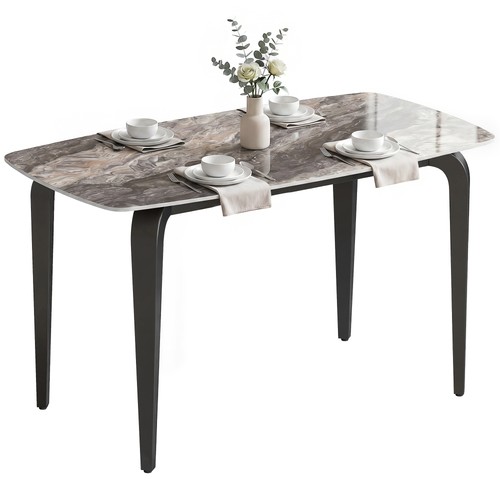 Homcom dining table for - dining, 4